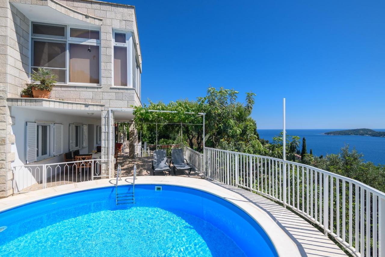Apartment Mario - Veliki Stan Za Odmor - Terasa- Vrt - Bazen - Pogled More, Izoliran Orasac Esterno foto